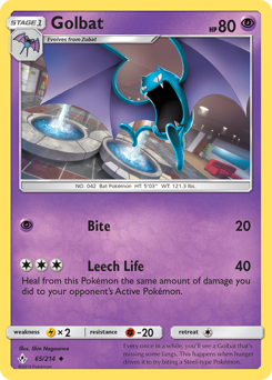 Golbat #65 Unbroken Bonds