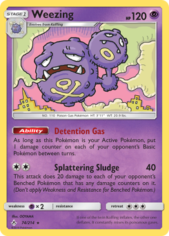 Weezing #74 Unbroken Bonds