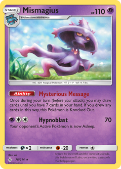 Mismagius Unbroken Bonds #78