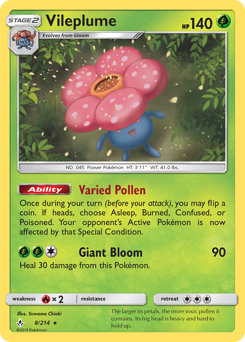Vileplume #8 Unbroken Bonds