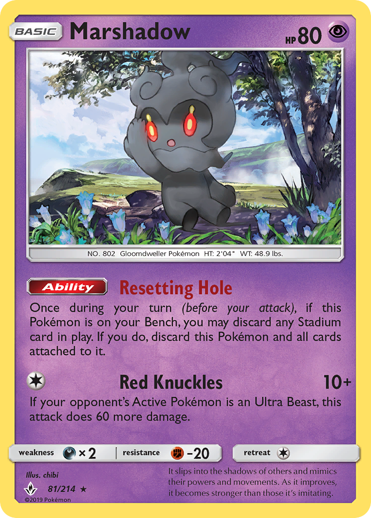 Marshadow #81 Unbroken Bonds