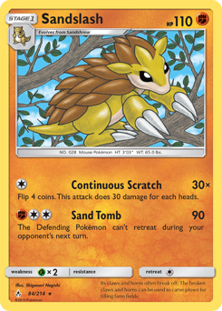 Sandslash #84 Unbroken Bonds