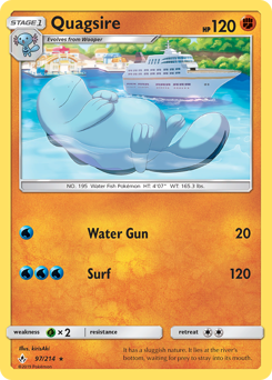 Quagsire #97 Unbroken Bonds
