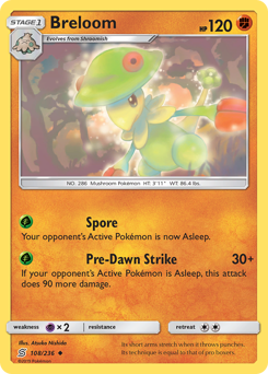 Breloom #108 Unified Minds