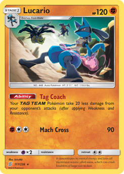Lucario #117 PSA 10