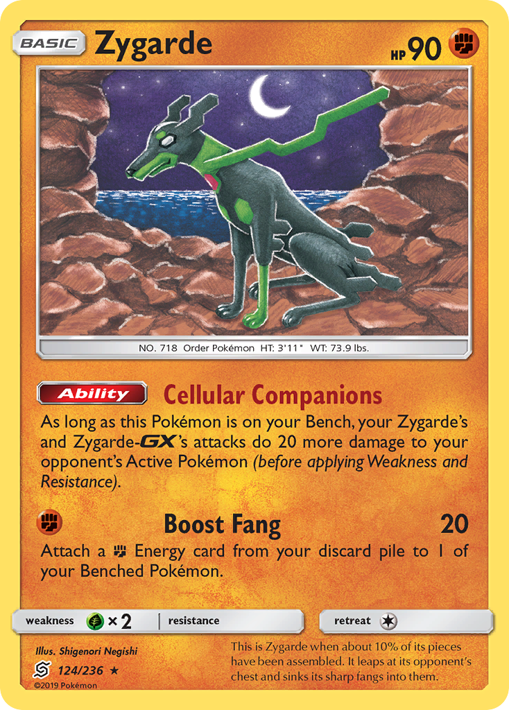 Zygarde #124 Unified Minds