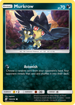 Murkrow Unified Minds #128
