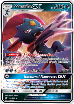 Weavile-GX Unified Minds #132