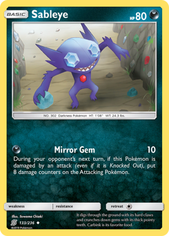 Sableye Unified Minds #133