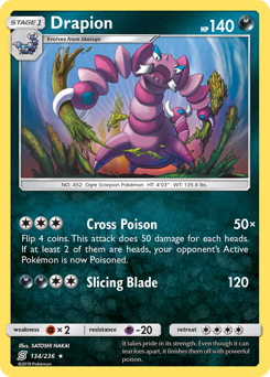 Drapion #134 Unified Minds