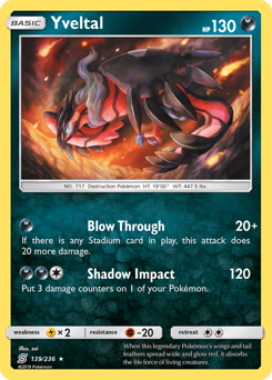 Yveltal Unified Minds #139