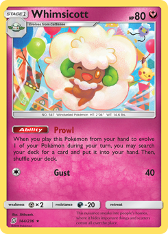 Whimsicott Unified Minds #144