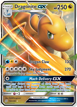 Dragonite-GX #152 Unified Minds