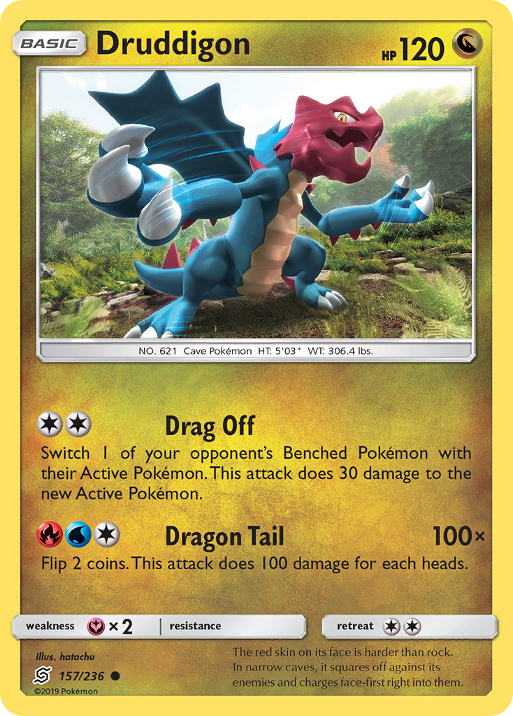 Druddigon #157 Unified Minds