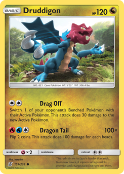 Druddigon #157 Unified Minds