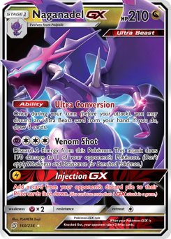 Naganadel-GX #160 Unified Minds