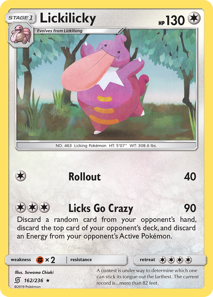 Lickilicky #162 Unified Minds