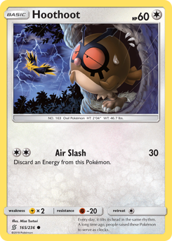 Hoothoot Unified Minds #165