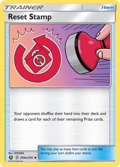 Reset Stamp #206A Unified Minds