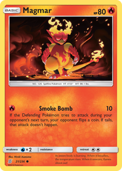 Magmar #21 PSA 10