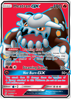 Heatran-GX #216 Unified Minds
