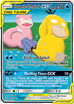 Slowpoke & Psyduck-GX #218 Unified Minds