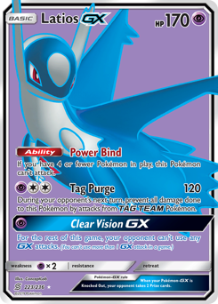 Latios-GX #223 Unified Minds