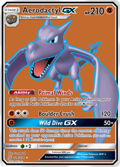 Aerodactyl-GX #224 Unified Minds