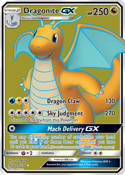 Dragonite-GX #229 Unified Minds