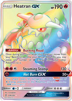 Heatran-GX #238 Unified Minds