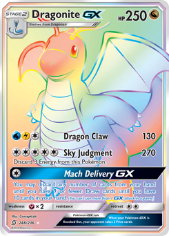 Dragonite-GX #248 Unified Minds