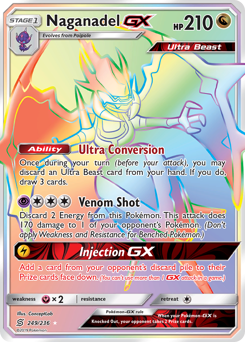 Naganadel-GX #249 Unified Minds
