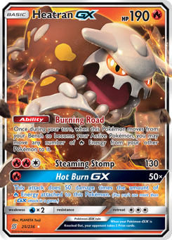 Heatran-GX #25 Unified Minds