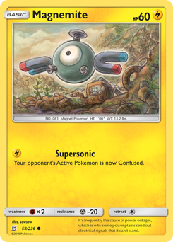 Magnemite Unified Minds #58
