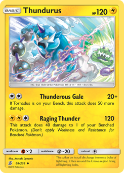 Thundurus #68 Unified Minds