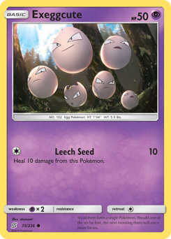 Exeggcute Unified Minds #73