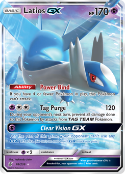 Latios-GX #78 Unified Minds