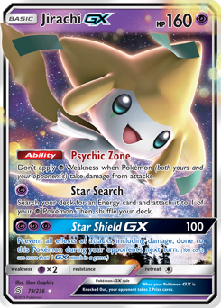 Jirachi-GX #79 Unified Minds
