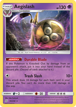 Aegislash #95 Unified Minds