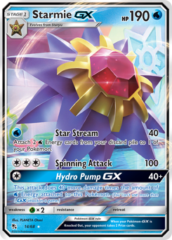 Starmie-GX Hidden Fates #14