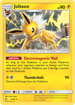 Jolteon Hidden Fates #23