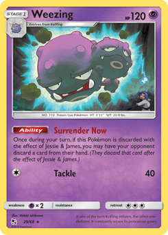 Weezing #29 Hidden Fates