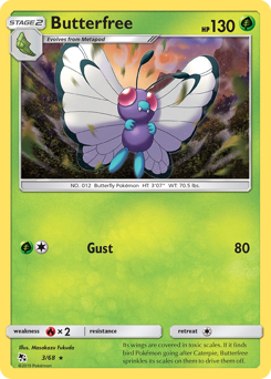 Butterfree #3 Hidden Fates