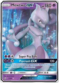 Mewtwo-GX #31 Hidden Fates