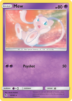 Mew Hidden Fates #32