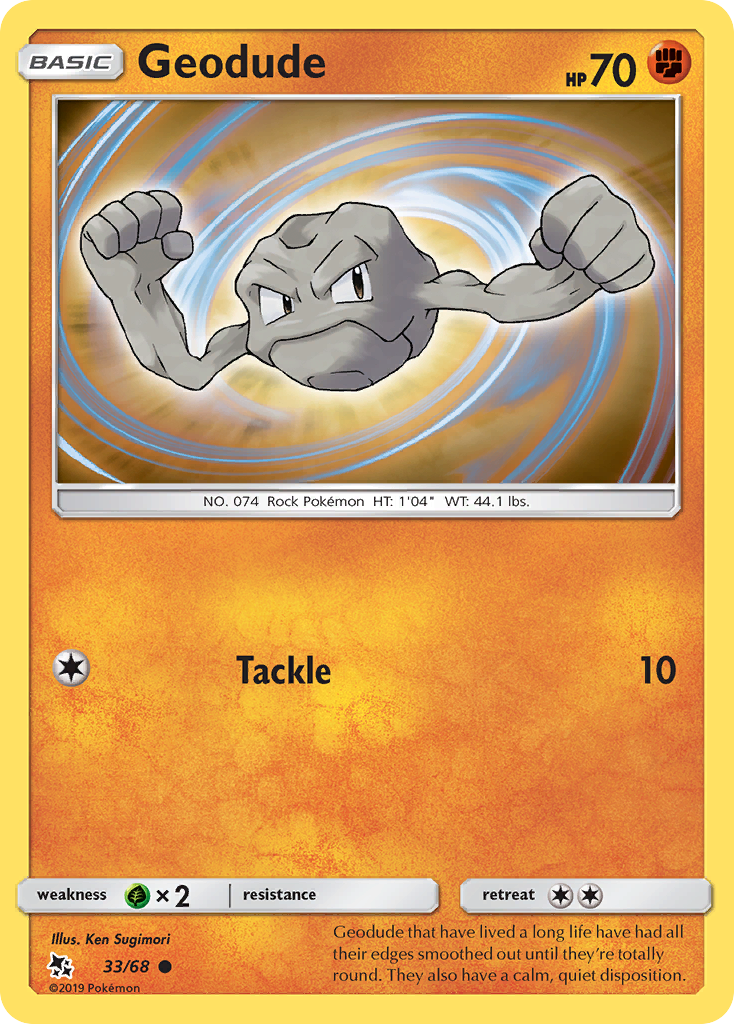 Geodude #33 Hidden Fates