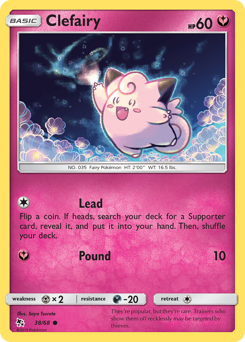 Clefairy Hidden Fates #38