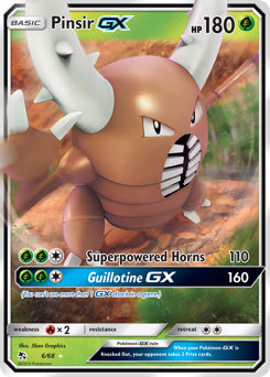 Pinsir-GX Hidden Fates #6