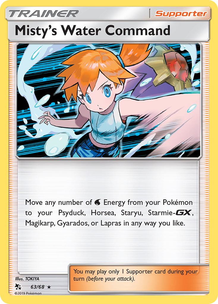 Misty's Water Command #63 Hidden Fates