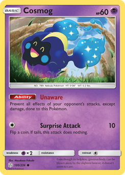 Cosmog #100 Cosmic Eclipse